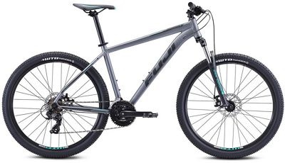 Fuji Nevada 27.5 1.9 Hardtail Bike 2022 - Satin Graphite - 15, Satin Graphite
